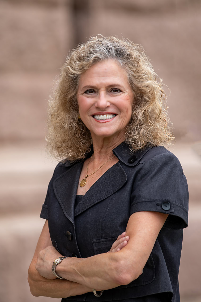 Headshot Photographer in Austin natural light outdoor headshot of Texas State Representative Donna Howard